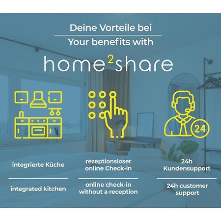 Moderne Apartments Im Herzen Der Stadt I Private Tiefgarage Mit Ladesaeulen I Home2Share Ibbenbueren Bagian luar foto