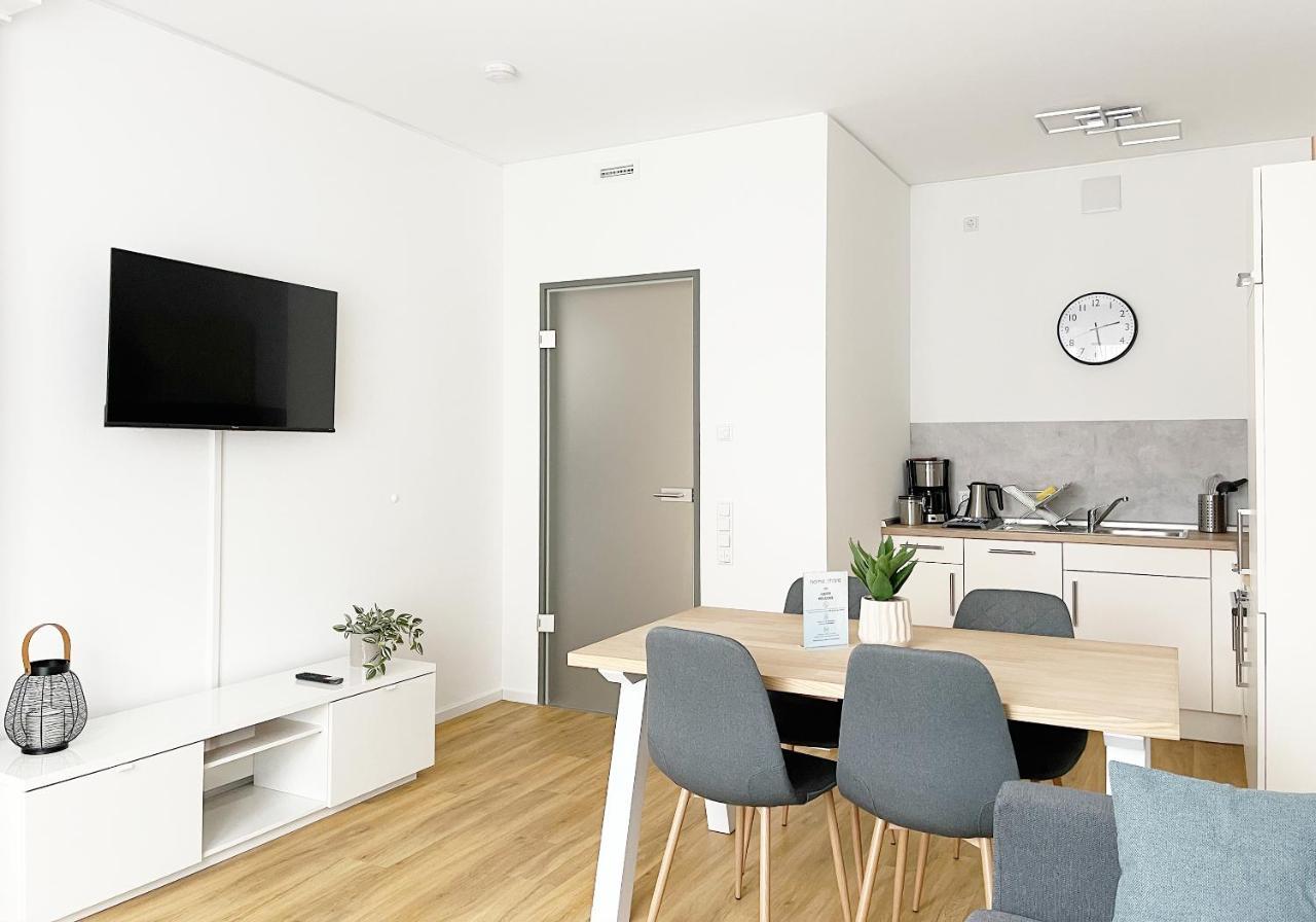 Moderne Apartments Im Herzen Der Stadt I Private Tiefgarage Mit Ladesaeulen I Home2Share Ibbenbueren Bagian luar foto