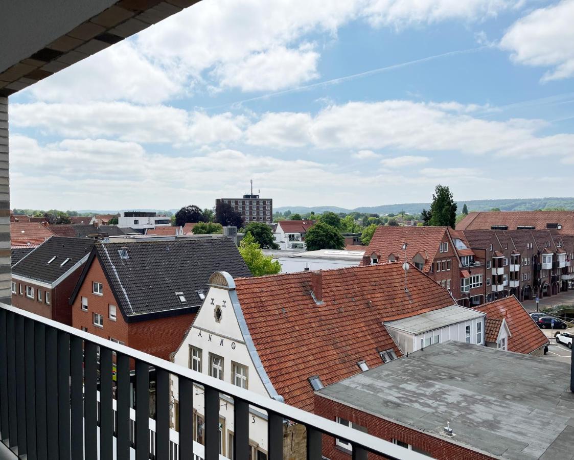 Moderne Apartments Im Herzen Der Stadt I Private Tiefgarage Mit Ladesaeulen I Home2Share Ibbenbueren Bagian luar foto
