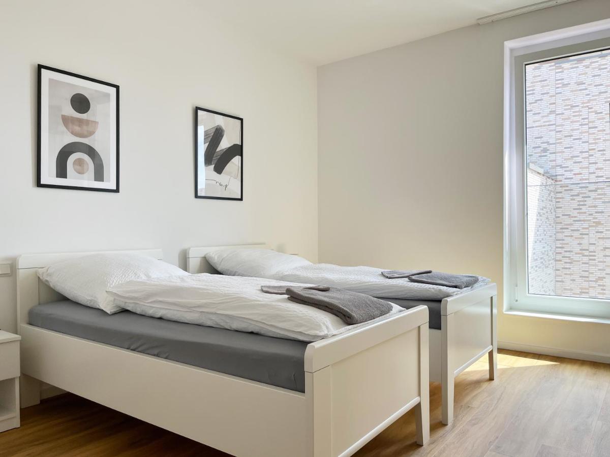 Moderne Apartments Im Herzen Der Stadt I Private Tiefgarage Mit Ladesaeulen I Home2Share Ibbenbueren Bagian luar foto