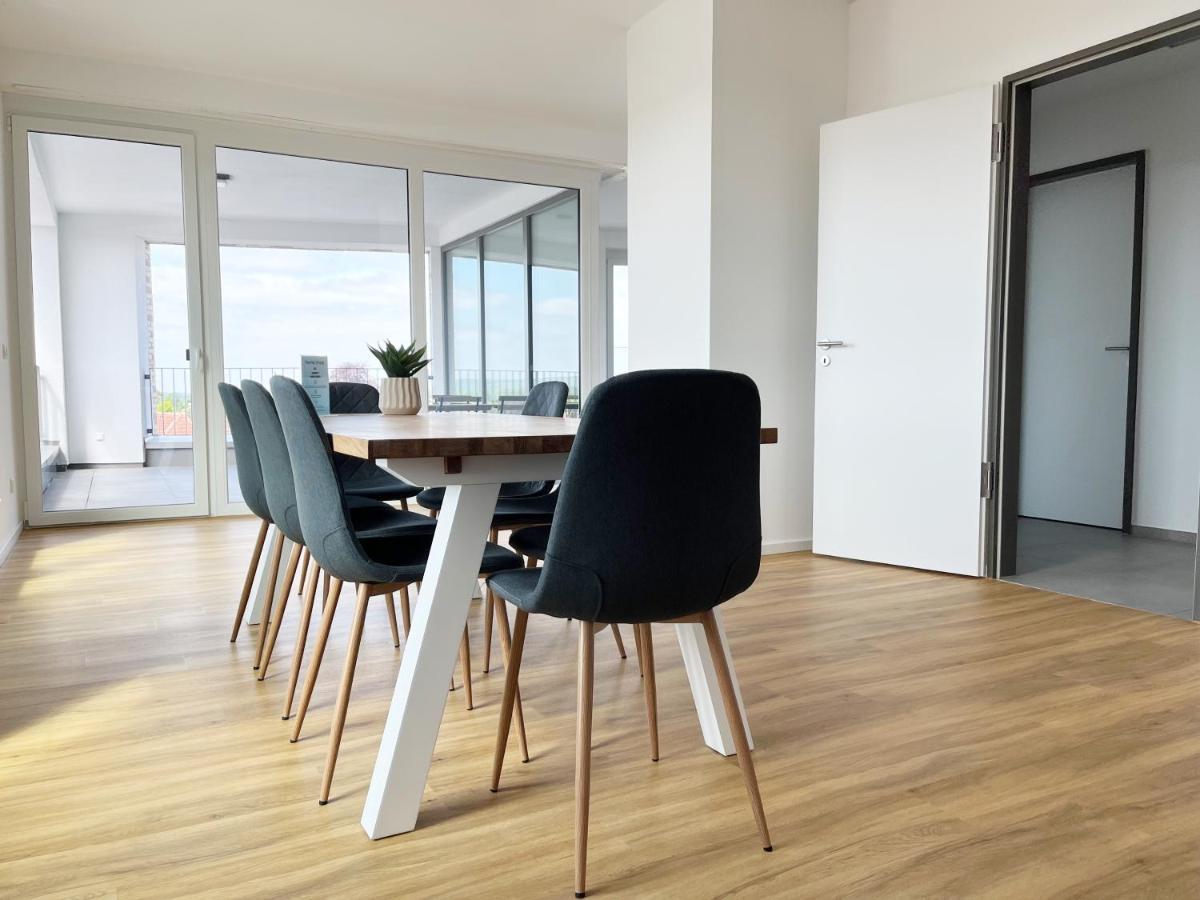 Moderne Apartments Im Herzen Der Stadt I Private Tiefgarage Mit Ladesaeulen I Home2Share Ibbenbueren Bagian luar foto