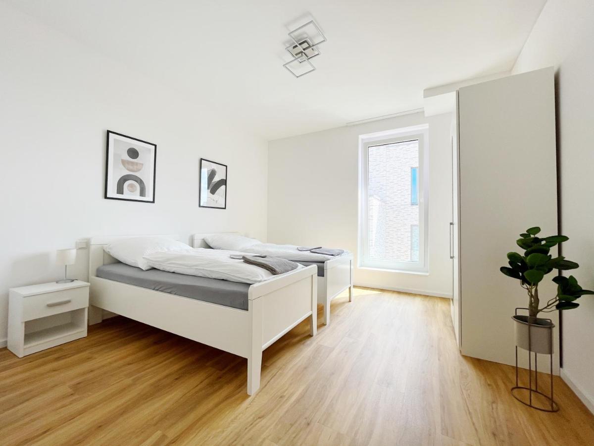 Moderne Apartments Im Herzen Der Stadt I Private Tiefgarage Mit Ladesaeulen I Home2Share Ibbenbueren Bagian luar foto