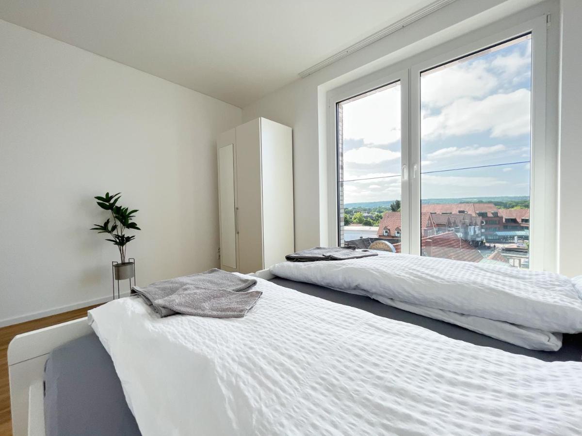 Moderne Apartments Im Herzen Der Stadt I Private Tiefgarage Mit Ladesaeulen I Home2Share Ibbenbueren Bagian luar foto
