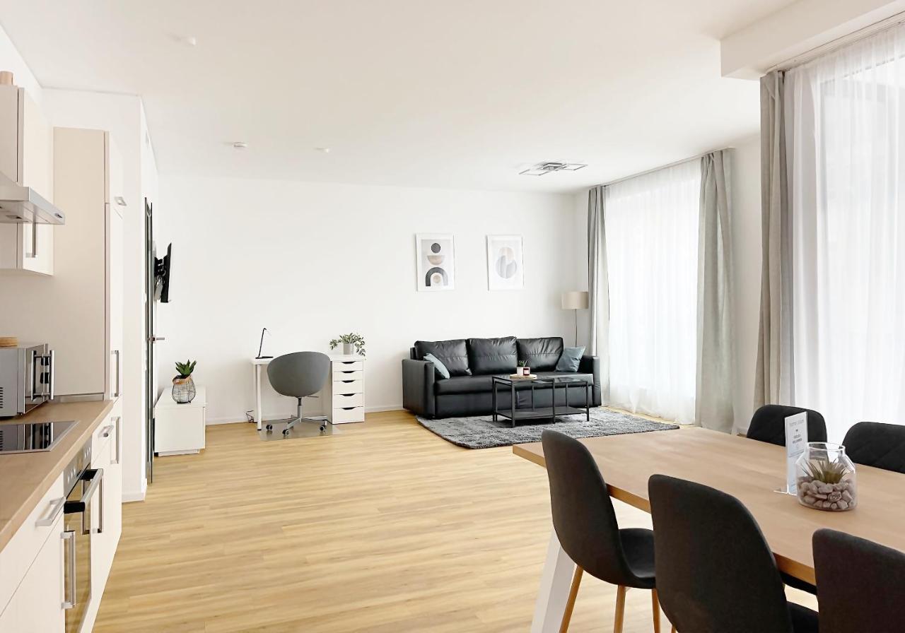 Moderne Apartments Im Herzen Der Stadt I Private Tiefgarage Mit Ladesaeulen I Home2Share Ibbenbueren Bagian luar foto