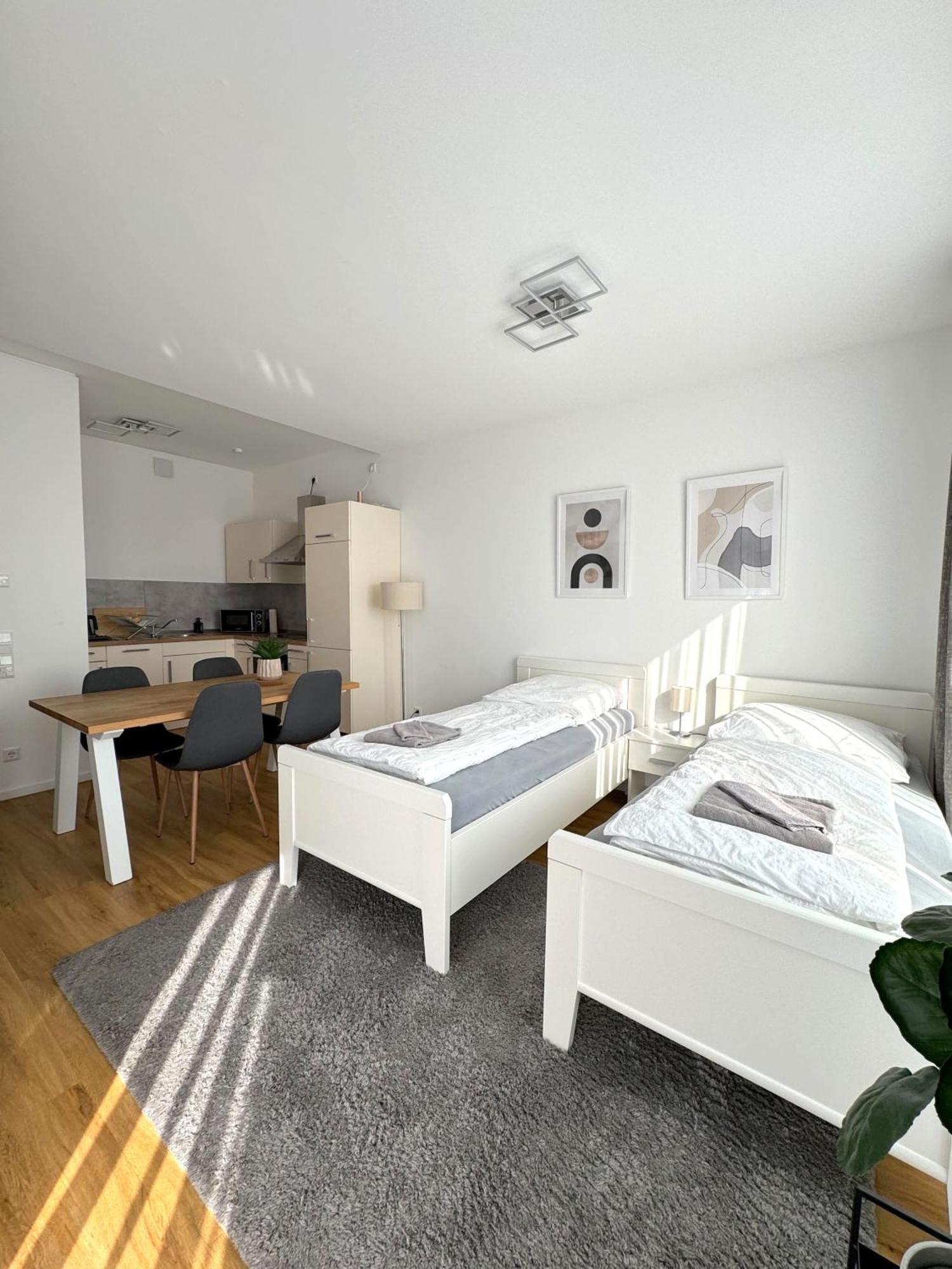 Moderne Apartments Im Herzen Der Stadt I Private Tiefgarage Mit Ladesaeulen I Home2Share Ibbenbueren Bagian luar foto