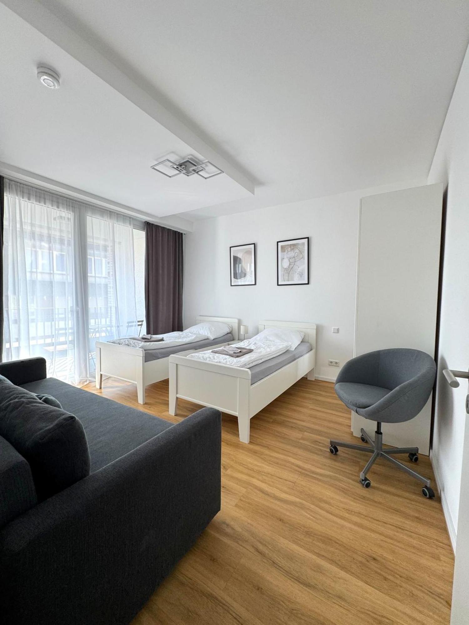 Moderne Apartments Im Herzen Der Stadt I Private Tiefgarage Mit Ladesaeulen I Home2Share Ibbenbueren Bagian luar foto